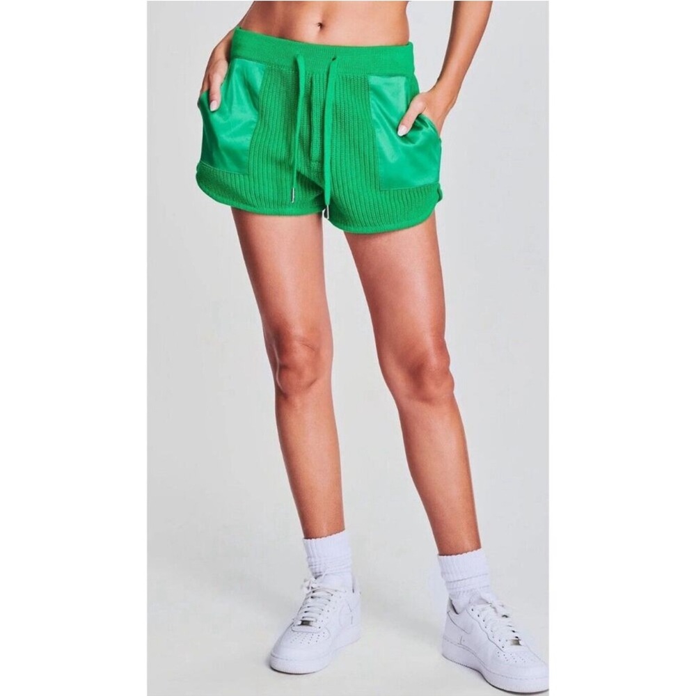 SER.OY.A knit green shorts, size x-small